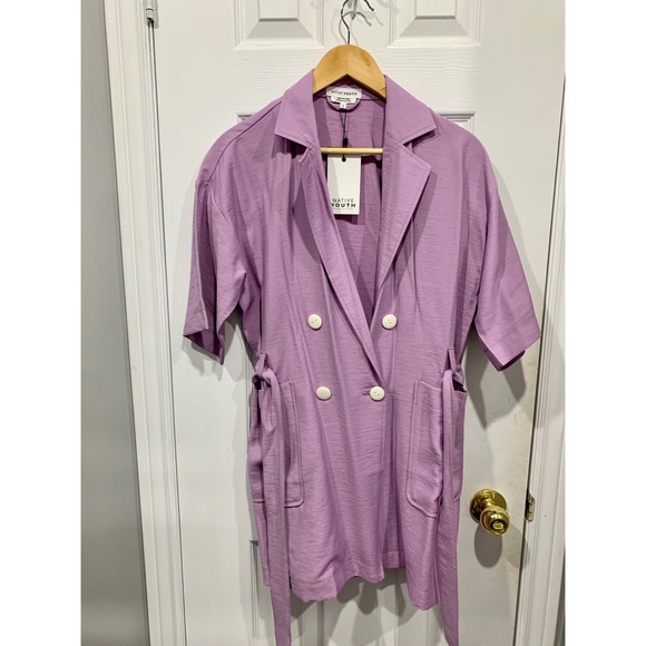Valentina “Lilac” Blazer Dress by “Native Youth” - Picture 2 of 8
